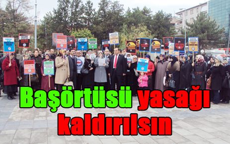 Başörtüsü yasağı kaldırılmalıdır