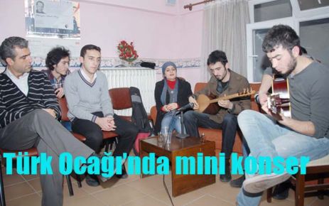 Türk Ocağı?nda mini konser