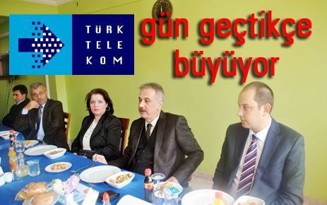 Türk Telekom gün geçtikçe büyüyor