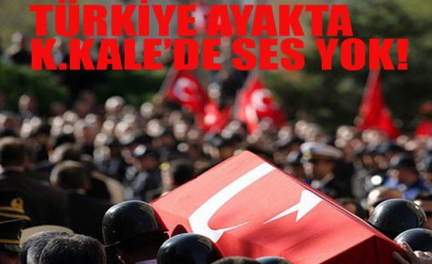 TÜRKİYE AYAĞA KALKTI KIRIKKALE`DE SES YOK!