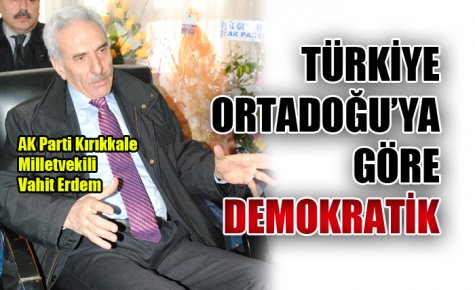 TÜRKİYE ORTADOĞU?YA GÖRE DEMOKRATİK