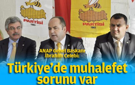 Türkiye`de muhalefet sorunu var