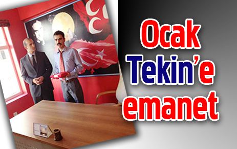 Ülkü Ocakları Tekin?e emanet