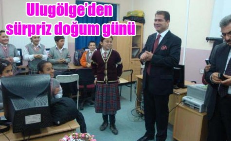 Ulugölge?den sürpriz doğum günü 