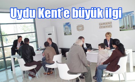 Uydu Kent?e büyük ilgi