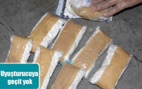 Uyuşturucuya geçit yok