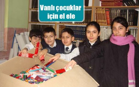 Vanlı çocuklar için el ele