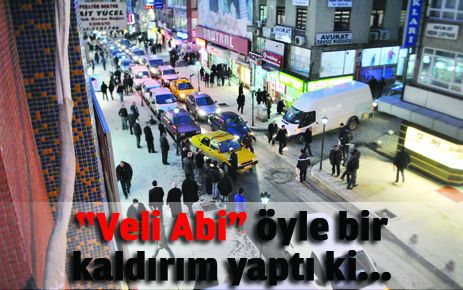 ?Veli Abi? öyle bir kaldırım yaptı ki geçebilene aşk olsun
