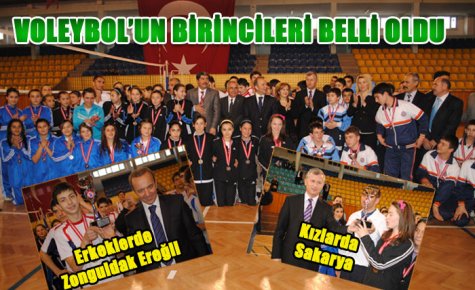 VOLEYBOL BİRİNCİLERİ BELLİ OLDU