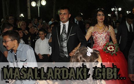 Yahşihan?da muhteşem nişan töreni