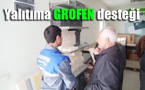 Yalıtım işlerine ?Grofen? desteği