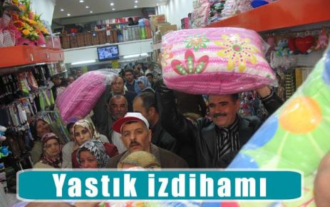 Yastık izdihamı 