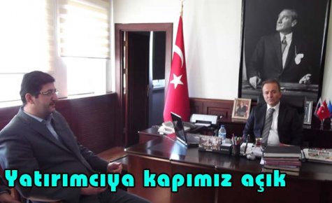 Yatırımcıya kapımız açık