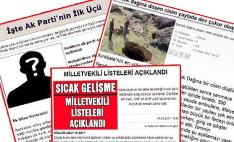YEREL BASINDAN 1 NİSAN ŞAKALARI