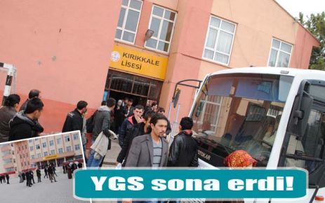 YGS sona erdi!
