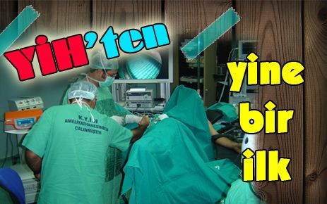 YİH bir ilke daha imza attı 
