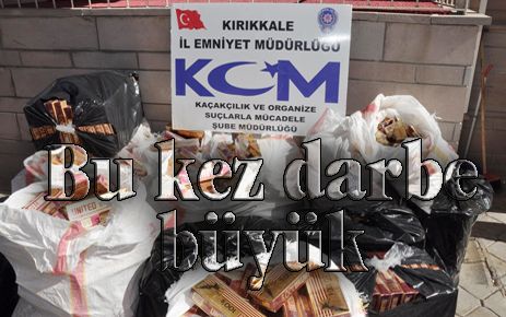 Yine kaçak sigara 