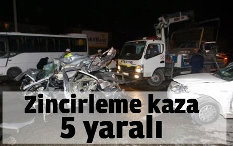 Zincirleme trafik kazası