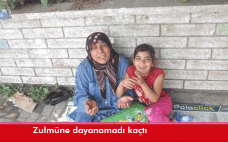 Zulmüne dayanamadı kaçtı